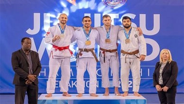 World News | UAE National Team Bags Seven Medals on Jiu-Jitsu World Championship's Day 2 in Greece