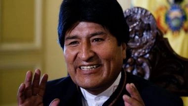 World News | Bolivia Presidential Candidate Morales Alleges Shots Fired at His Car in Attempted Assassination