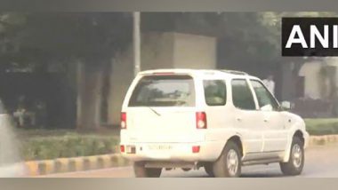 India News | Congress Leader Priyanka Gandhi Vadra Leaves from Residence to Kick off Election Campaign in Wayanad