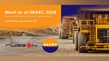 Business News | RuggON Showcases Latest Mining Technology at IMARC 2024