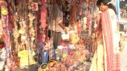 India News | Diwali Fever Grips Hyderabad: Markets Bustle with Activity
