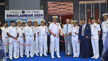 India News | Navy Chief Admiral Dinesh K Tripathi Inaugurates Swavlamban 2024