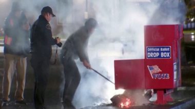 World News | US Elections: Fires at Ballot Drop Boxes Being Probed, Say Officials