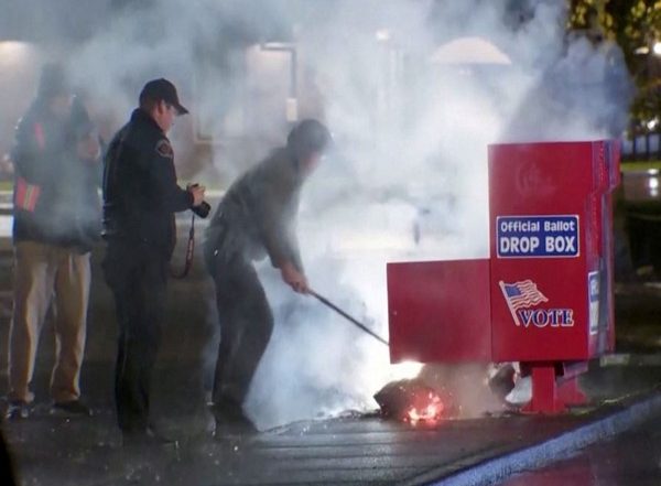 World News | US Elections: Fires at Ballot Drop Boxes Being Probed, Say Officials