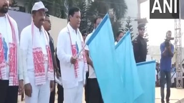 India News | Union Minister Sarbananda Sonowal Flags off 'Run for Unity' Marathon in Guwahati