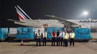 World News | India Sends 30 Tonnes of Essential Medical Supplies to Palestine