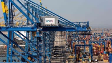 Business News | Adani Ports Logs 42% Rise in Profits in First Half of 2024-25