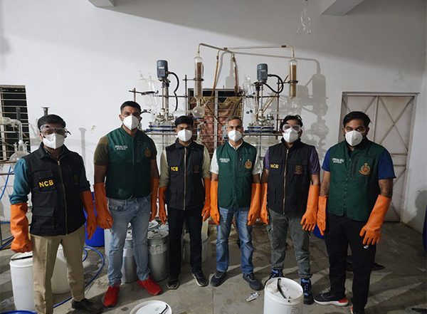 India News | NCB, Delhi Police Bust Meth Lab in NCR; 5 Arrested
