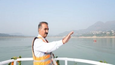 India News | Himachal CM Sukhu Launches Water Sports in Gobind Sagar Lake to Boost Tourism