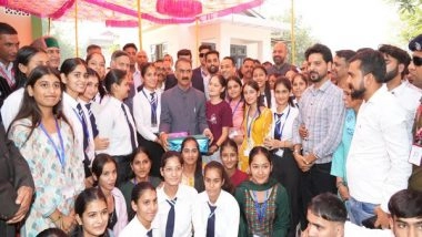 India News | Himachal CM Sukhu Inaugurates State's First Digital Library in Bilaspur