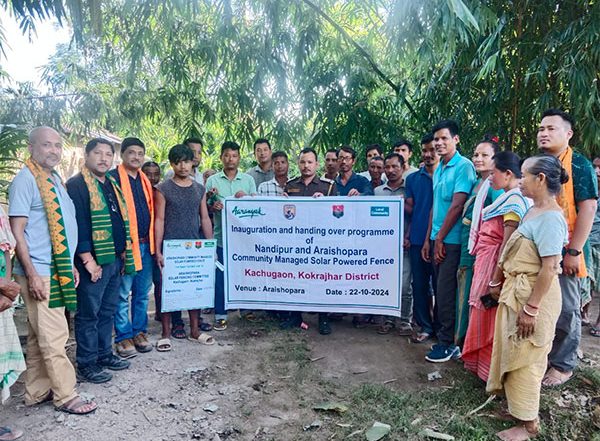 India News | Community Managed Solar Fence Set Up in Raimona Area to Mitigate Human-Elephant Conflict