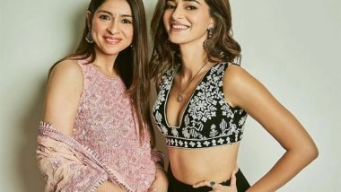 Entertainment News | Cuteness Alert!  Ananya Panday's Video of Kissing Mom Bhavana Leaves Fans in Awe