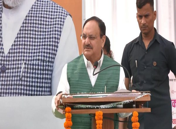 India News | Union Minister JP Nadda Takes 'oath of Unity' Ahead of National Unity Day