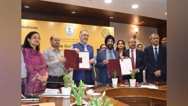 Business News | Punjab Health Minister Dr. Balbir Singh Launches Stroke Care Model in Partnership with CMC Ludhiana and Medtronic