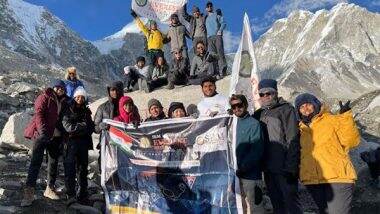 Business News | SRM University-AP Team Conquers Everest Base Camp