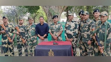 India News | Punjab: BSF Recovers 5 Drones, Suspected Heroin, Pistol in Amritsar and Tarn Taran