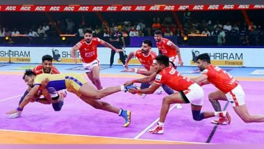 Sports News | PKL: Narender Kandola Stars as Tamil Thalaivas Decimate Gujarat Giants