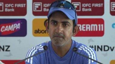 Sports News | Gambhir Feels T20s, Flat Pitches Are Cause of More Attacking Game in Test Format