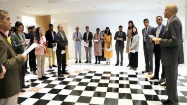 World News | Indian Mission in New York Takes Pledge on Rashtriya Ekta Diwas