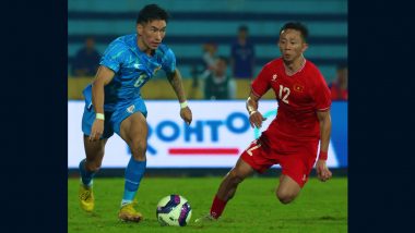 Indian Football Team Plays Out 1-1 Draw Against Vietnam in International Friendly 2024 After Farukh Choudhary's Equaliser