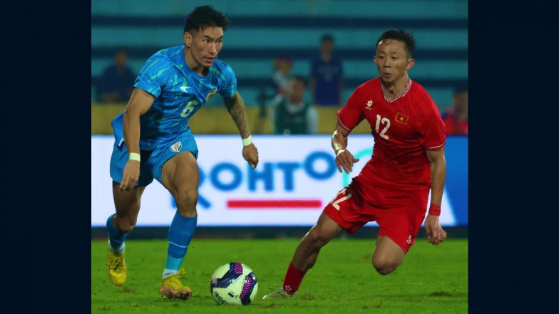 Indian Football Team Plays Out 1-1 Draw Against Vietnam in International Friendly 2024 After Farukh Choudhary's Equaliser