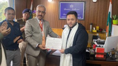 Sikkim Assembly By-Elections 2024: SKM Nominees Aditya Golay, Satish Chandra Rai Elected Unopposed From Soreng-Chakung and Namchi-Singhithang Seats Respectively