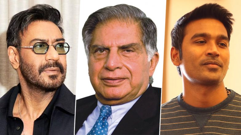 RIP Ratan Tata: Ajay Devgn, Dhanush and More Celebs Mourn the Death of the Chairman Emeritus of Tata Sons