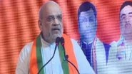 BJP&rsquo;s Next Big Target Is To Form Government in West Bengal in 2026, Says Amit Shah in Kolkata