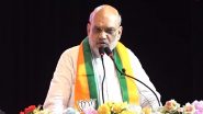 Amit Shah Slams TMC Government for ‘State-Sponsored Infiltration’ in West Bengal, RG Kar Incident (Watch Video)