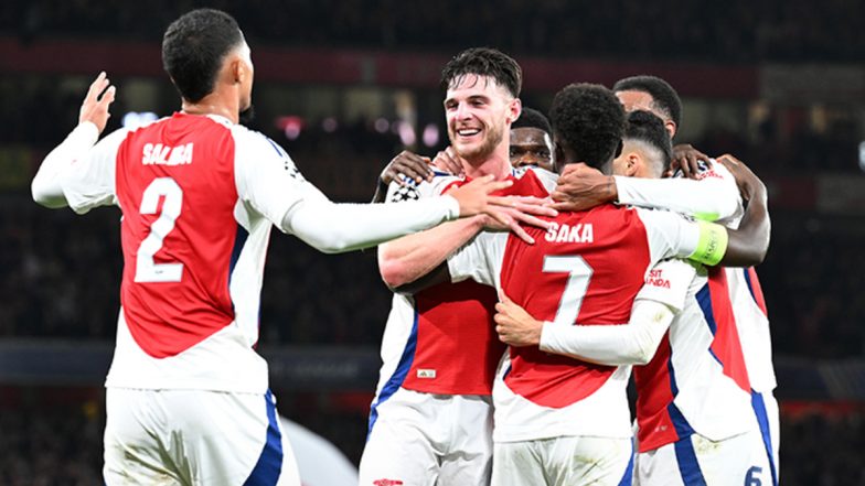 How To Watch Arsenal vs Liverpool Premier League 2024–25 Free Live Streaming Online in India? Get EPL Match Live Telecast on TV & Football Score Updates in IST