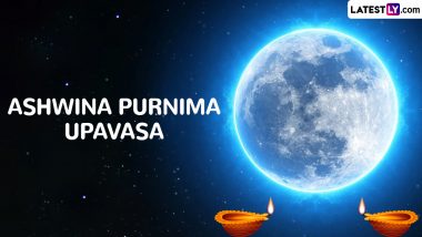 Ashwina Purnima Upavasa 2024 Date: Know Purnima Tithi and Significance of the Auspicious Fasting Ritual Associated With Sharad Purnima