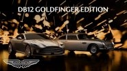 Aston Martin DB12 Goldfinger Edition Unveiled at House of Q in Burlington Arcade, Celebrating 60 Years of James Bond&rsquo;s Iconic DB5 in 1964 Goldfinger Movie