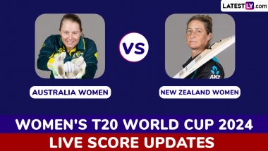 AUS-W Win By 60 Runs | Australia vs New Zealand Highlights of ICC Women's T20 World Cup 2024: Beth Mooney, Annabel Sutherland, Megan Schutt Help Australia Women Secure Dominant Victory