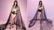 BLACKPINK&rsquo;s Lisa Lights Up Victoria&rsquo;s Secret Fashion Show 2024 With Her Showstopping Style, K-Pop Star Slays in Chic and Edgy Ensemble on Pink Carpet (View Pictures)