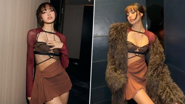 BLACKPINK’s Lisa Serves Major Style Goals in Stunning Outfit, K-Pop Star Turns Heads in Chic Skirt and Top Ensemble for a Fashionable Day Out (View Pictures)