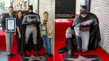 Batman Receives Star on Hollywood Walk of Fame, Makes History by Becoming the First Superhero With the Star (View Pictures)