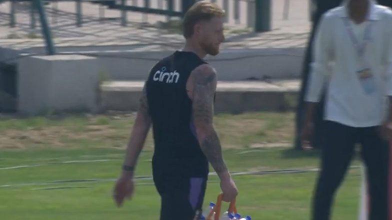 Ben Stokes Spotted Carrying Drinks at Multan Cricket Stadium During PAK vs ENG 1st Test 2024