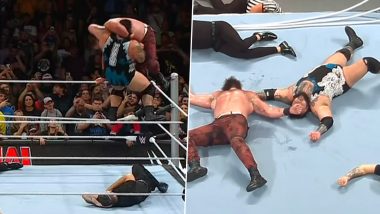 Ring Collapses As Bronson Reed Delivers Superplex to Braun Strowman Off the Ropes in 'Last Monster Standing' Match on WWE Raw Ahead of Bad Blood 2024, Video Goes Viral