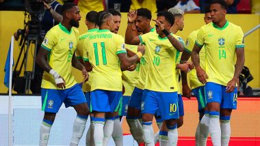 Brazil 4–0 Peru, FIFA World Cup 2026 CONMEBOL Qualifiers: Raphinha's Brace, Andreas Pereira and Luiz Henrique Goals Helps Earn Selecao Canarinho Three Points