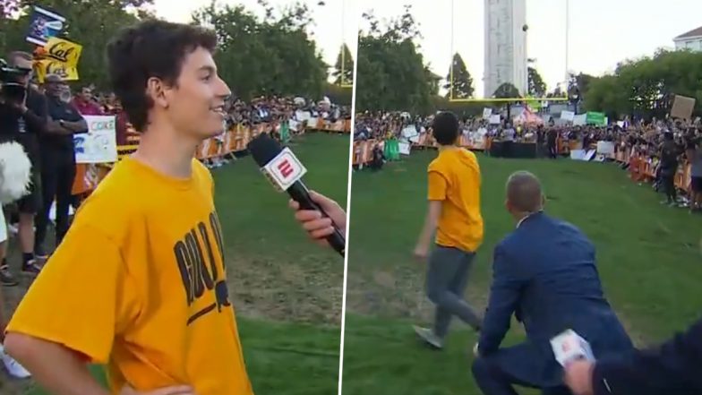 ‘Nailed the Second Kick in His Vans’: California Student Daniel Nails Field Goal During College Game Day Event To Raise USD 6,00,000 for Hurricane Helene Victims (Watch Video)