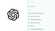 OpenAI Rolls Out Ability To Search Through ChatGPT Web Chat History To Quickly Access Reference, Continue From Where Users Left Off
