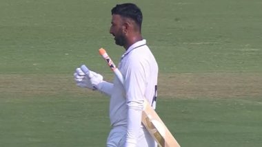 Cheteshwar Pujara Scores His 18th Double Century in First-Class Cricket, Achieves Feat During Saurashtra vs Chhattisgarh Ranji Trophy 2024-25 Match