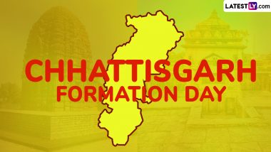 Chhattisgarh Day 2024 HD Images: Celebrate Chhattisgarh Formation Day With Wishes and Messages and Statehood Day Greetings, Quotes and Wallpapers