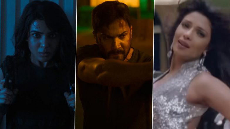 ‘Citadel-Honey Bunny’ Trailer: Priyanka Chopra’s Hit Song ‘Aaj Ki Raat’ From ‘Don’ Featured in Varun Dhawan-Samantha Ruth Prabhu’s Spy Thriller Will Leave Fans Excited (Watch Video)