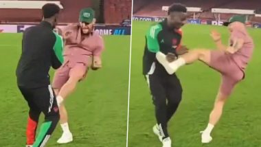 Conor McGregor Performs UFC Moves On Bukayo Saka After Arsenal Beat PSG 2–0 in UEFA Champions League 2024–25, Video Goes Viral