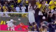 Cristiano Ronaldo's Missed Penalty Hits Fan, Sends His Phone Flying Away During Al-Nassr vs Al-Taawoun Round of 16 Match in King Cup of Champions 2024-25; Video Goes Viral