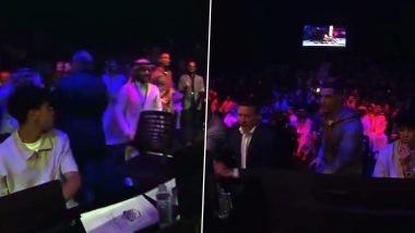 Cristiano Ronaldo's Reaction Goes Viral After Francis Ngannou Knocks Out Renan Ferreira On His Professional Fighters League Debut (Watch Video)