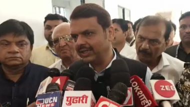 Baba Siddique Murder Case: Shocked by NCP Leader’s Murder, Says Maharashtra Deputy CM Devendra Fadnavis (Watch Video)