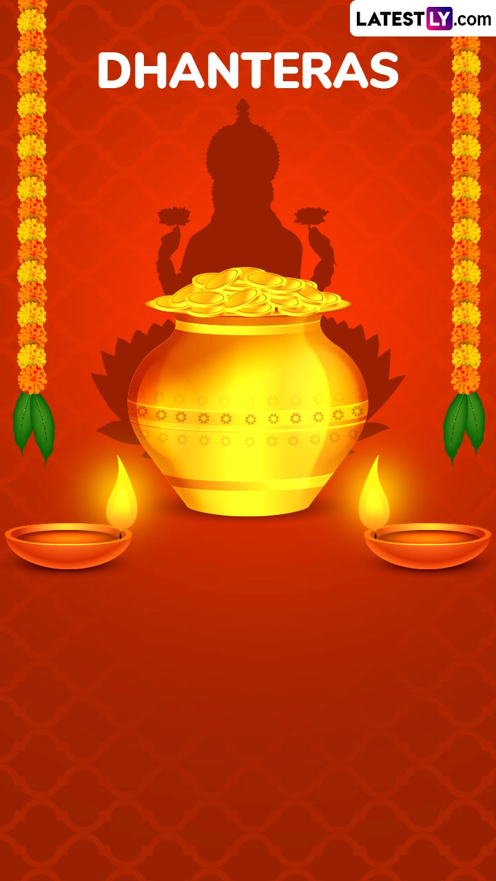 Dhanteras 2024 Wishes, Greetings and Images To Share on First Day of Diwali