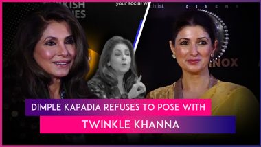 Dimple Kapadia Refuses To Pose With Daughter Twinkle Khanna at 2024 MAMI Film Festival, Says ‘I Don’t Pose With Juniors’